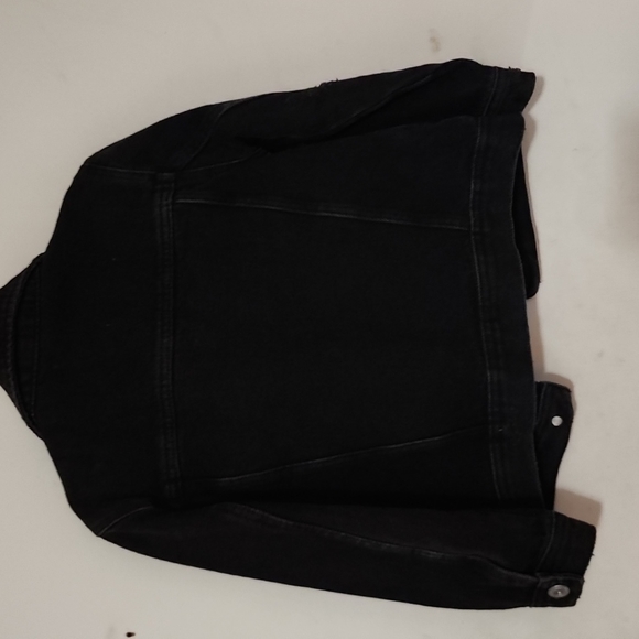 Zara Jackets & Coats Zara Black Jeans Jacket Poshmark